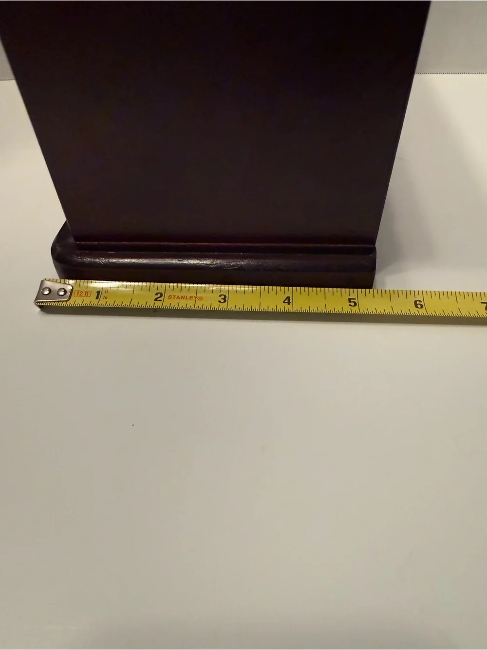 Vintage Styled by Mele Wooden Musical Jewelry Box Velvet Lining Cherry Finish